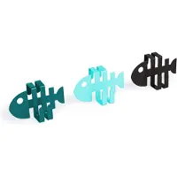Balvi Fish Drawer Hanger 3 Units Sininen
