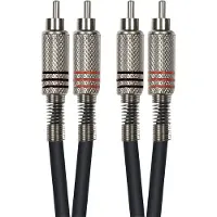 Yellow cable K04-1 - 2 x RCA - 2 x RCA -kaapeli 1m.