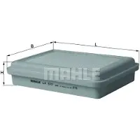 MAHLE ORIGINAL Ilmansuodatin Mahle, LX 570 - Toyota - Corolla, Camry, Carina, Celica. Daihatsu - Charade, Applause, Gran
