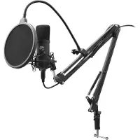 White Shark DSM-01 Zonis - Podcast mikrofon (Inkl. mount kit)