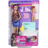 Mattel Skipper Babysitter leikkisetti lapsi & Kylpyamme