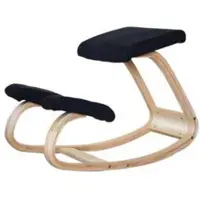 24hShop Ergonominen polvituoli Musta