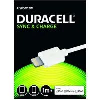 Duracell Lightning-kaapeli 1m Applen laitteille (iPhone/iPad)