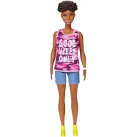 Barbie Fashionistas Original nukke kiharoilla
