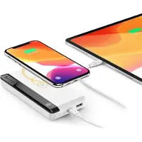 Alogic USB-C Wireless Power Bank Ultimate 10000mAh, 15W -varavirtalähde, Valkoinen