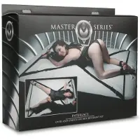 Master Series Interlace Sänkysidontasetti - Black