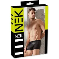 NEK Bokserishortsit Vetoketjulla - Musta - XL
