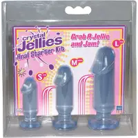 Crystal Jellies Anal Starter Kit - Clear