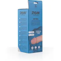 Huismerk Dylan - realistinen dildo - 23 cm - luonnollinen väri