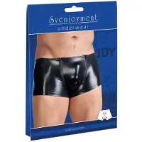 Svenjoyment Underwear - miesten bokserit vetoketjulla - musta - M
