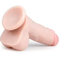 EasyToys - realistinen dildo kivillä ja imukupilla 17,5 cm - nude