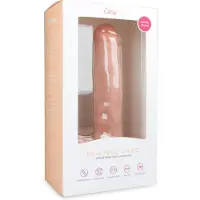 Easytoys Dildo Collection - suuri realistinen imukuppidildo kiveksillä 29,5cm - nude
