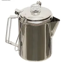 MFH - Max Fuchs MFH Fox Outdoor Coffee Pot with Percolator - 9 Cups