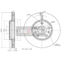 MAXGEAR Jarrulevy (1kpl) 19-2013