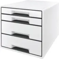Leitz WOW vetolaatikosto 4-ltk Musta