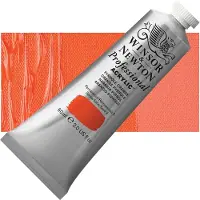 Winsor & Newton Professional Akryylimaali 60ml (2 unssia) Tube Pyrrol Orange