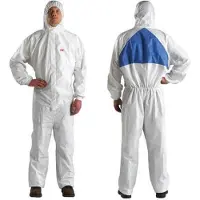 3M Kertakäyttöhaalari 4540 Type 5/6; XXL; valkoinen