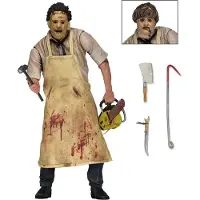 NECA Texas Chain Saw Massacre 40th Anniversary Ultimate Leatherface Retro 18 Cm Figure Monivärinen