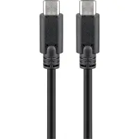Goobay 67976 USB cable USB 3.2 Gen 1 (3.1 Gen 1) 1 m USB C Black (67976)