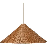 Ferm Living Dou varjostin 68 cm, luonnonvärinen