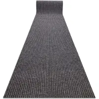 Rugsx Runner - Alfombrilla antideslizante GIN 1206 exterior, interior liverpool marrón claro 120 cm 120x100 cm