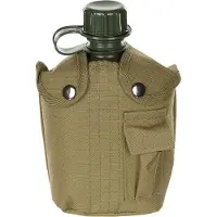 MFH - Max Fuchs MFH US Plastic Canteen with Cover 1L (Color: Coyote Tan)