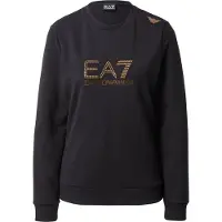 EA7 for woman. 8NTM45_TJ9RZ Evolution sweatshirt black (L), Casual, Polyester, Long sleeve