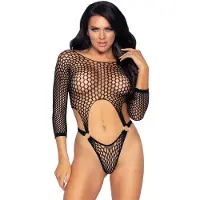 Leg avenue Top Bodysuit With Thong Back