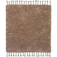 Ferm Living Amass-matto 150x140 cm - Valkoinen pippuri