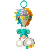 B-Kids Infantino Globe Textures Hanger Monivärinen