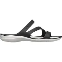 Crocs Swiftwater Sandaalit Naiset, black/white