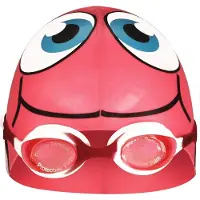 Waimea Swimming Goggles+cap Pinkki
