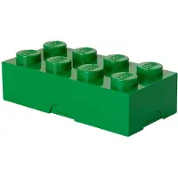 LEGO STORAGE Box Classic - Green - 20X 10X 7CM