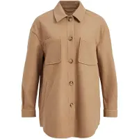 Vila Vikimmi Shirt L/S Jacket - Noos - Beige - M