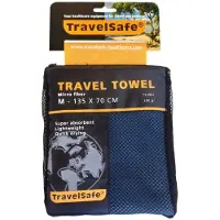 Travelsafe rejsehåndklæde TS3061 mikrofibre M kongeblåt
