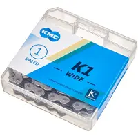 Kmc K1 Wide Chain Hopeinen 110 Links