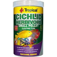 Tropical Cichlid Herbivore Small Pellet 1000 ml. / 360 g.