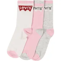 Levi's Sukat meleerattu harmaa / roosa / karmiininpunaine / valkoinen