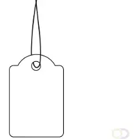 Herma 6903, Punainen, Valkoinen, 1,8 cm, 28 mm, 1000 kpl, Kiina