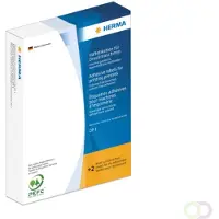 Herma 2912, Punainen, DP1, Paperi, Matta, 75 g/m², 10 kpl