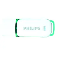Philips FM25FD75B, 256 GB, USB A-tyyppi, 3.2 Gen 1 (3.1 Gen 1), Suojus, 8 g, Turkoosi, Valkoinen (FM25FD75B/00)