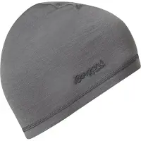 Bergans Juniors' Wool Beanie Solid Grey Pipot 52