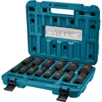 Makita iskukärkisarja 1/2' - 14 kpl pitkiä kärkiä 10-32mm. toimitetaan laatikossa
