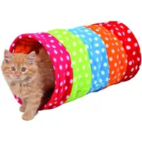 Trixie fleece leikkitunneli Ø25x50cm kissoille