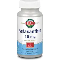 Kal Astaxanthin 10mg Antioxidant Kapselit 60 Yksiköt