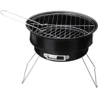 24hShop Pieni ja tehokas kannettava grilli - täydellinen piknikille ja telttailuun!