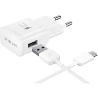 Samsung Original QC Pikalaturi EP-TA200 USB Tyyppi-C - Valkoinen