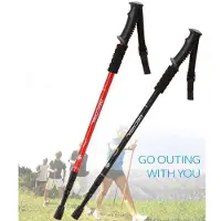 24hShop Vaellussauva iskunvaimennuksella – 65–135 cm