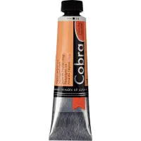 Cobra Öljymaalaus - - Napoli taiteilijat - Keltainen Punainen - Putki 40ml - Veteen sekoittuva