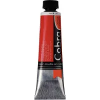 Cobra Artist Water-Mixable Oil Colour tub 345 Pyrrole Red Deep